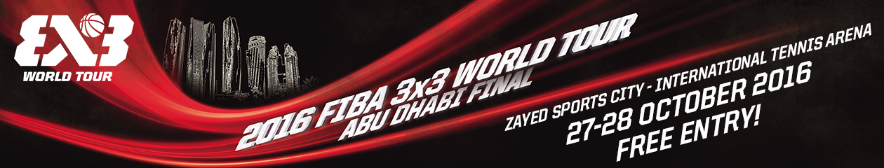Official site of the Abu Dhabi 3×3 Basketball